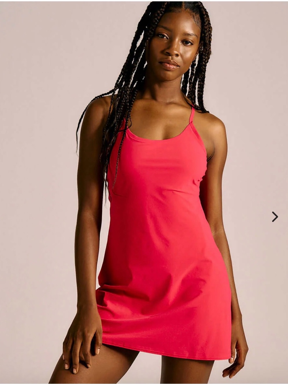 Outdoor Voices exercise dress size small PF 50+ Petunia new